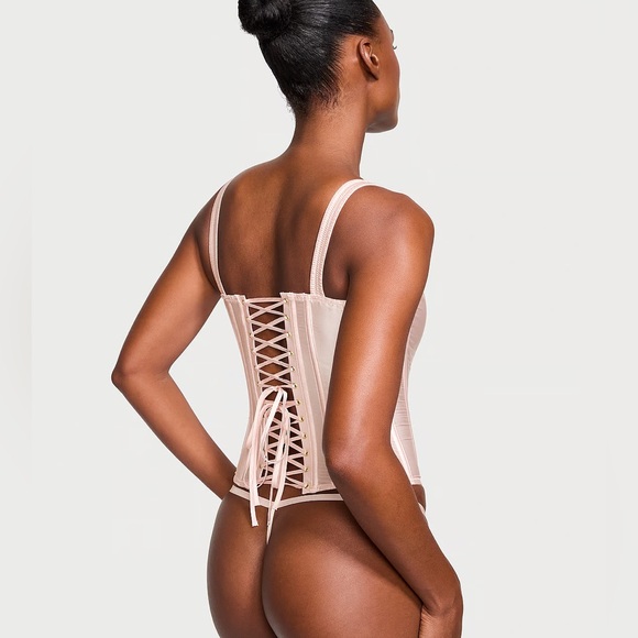 Victoria’s Secret Silk Corset Set, M-DD/M | Pink 🎀 - Picture 5 of 15